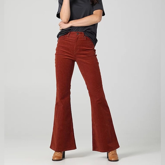 NWT Lee Corduroy Flare Jeans - Picture 1 of 9
